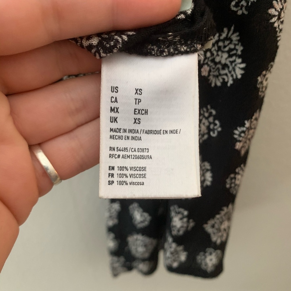 American Eagle Wrap Blouse - Picture 3 of 6